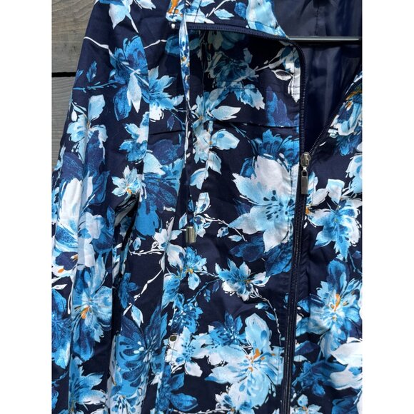 Studio Works Womens Floral Full Zip Jacket M - Picture 3 of 7